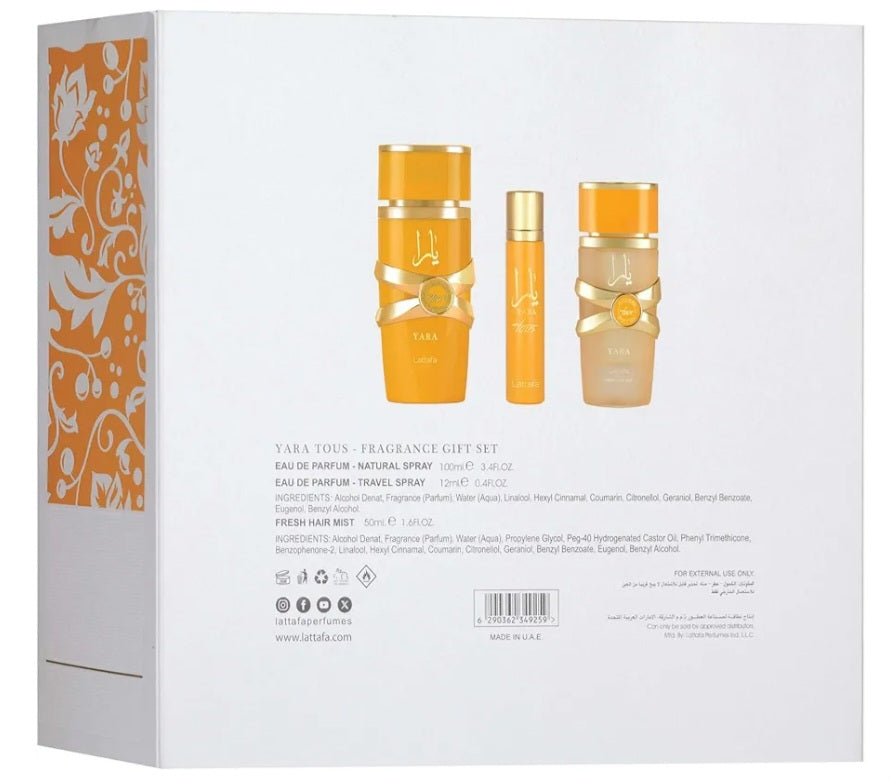 Lattafa Yara Tous Gift Set